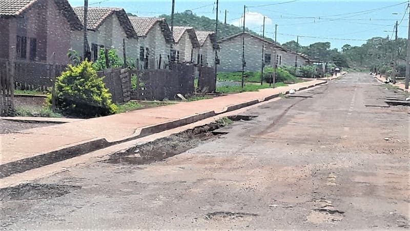 Recuperação de pavimento da área urbana é solicitada por vereador corumbaense