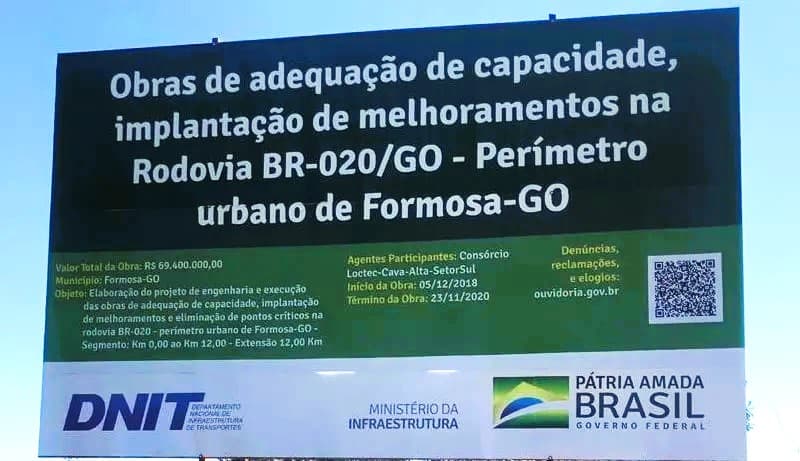 Vereador propõe QR Code nas placas para população acompanhar obras em Corumbá
