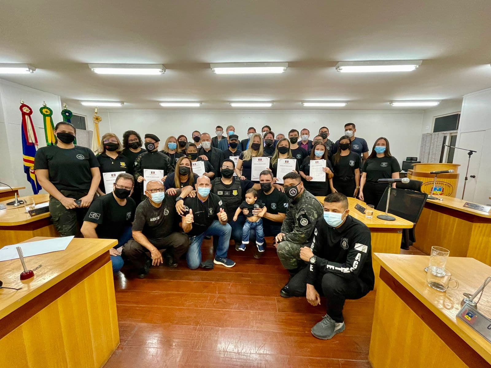 Câmara homenageia servidor penitenciário e reforça importância da criação da Polícia Penal do MS