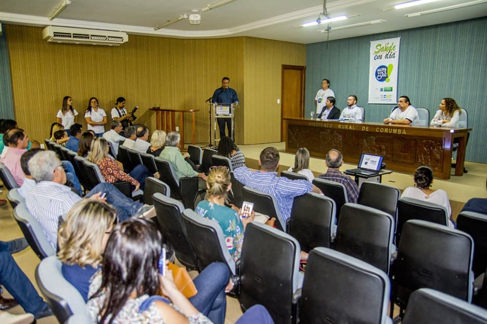 Ação Saúde em Dia é lançada em Corumbá e começa já no sábado