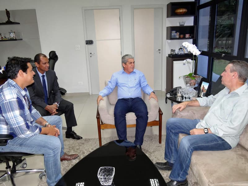 Em Campo Grande, Rufo se encontra com presidente do Tribunal de Contas