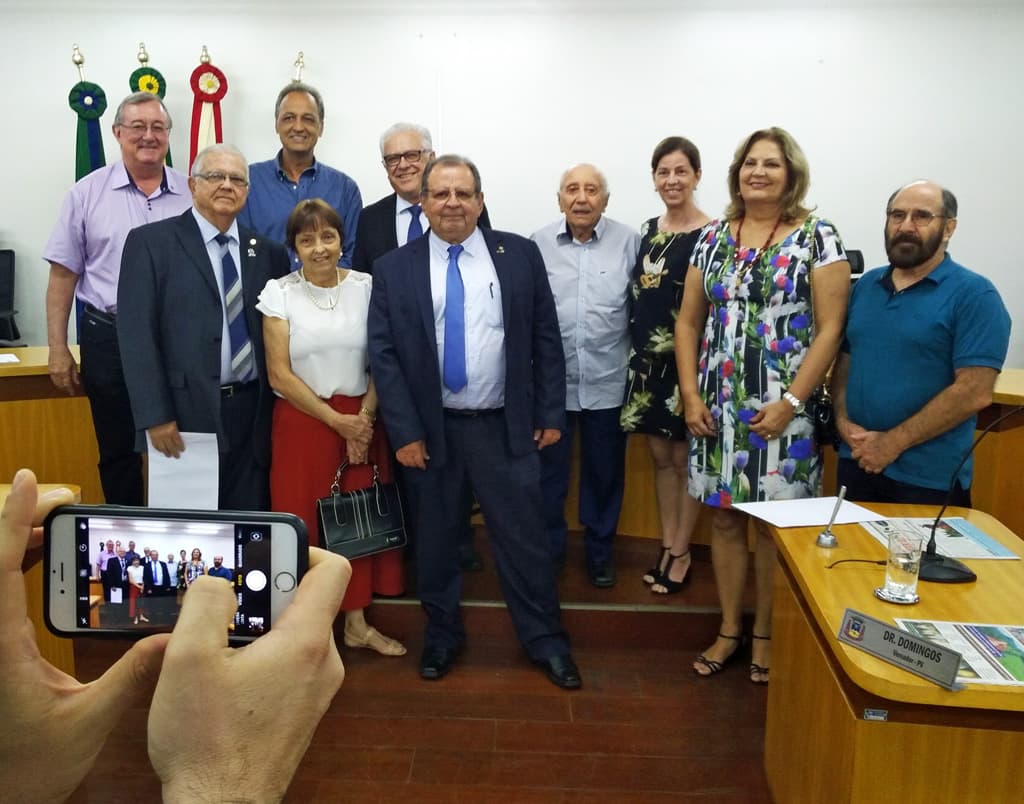 Câmara destaca atuação do Rotary e homenageia os 113 anos da organização
