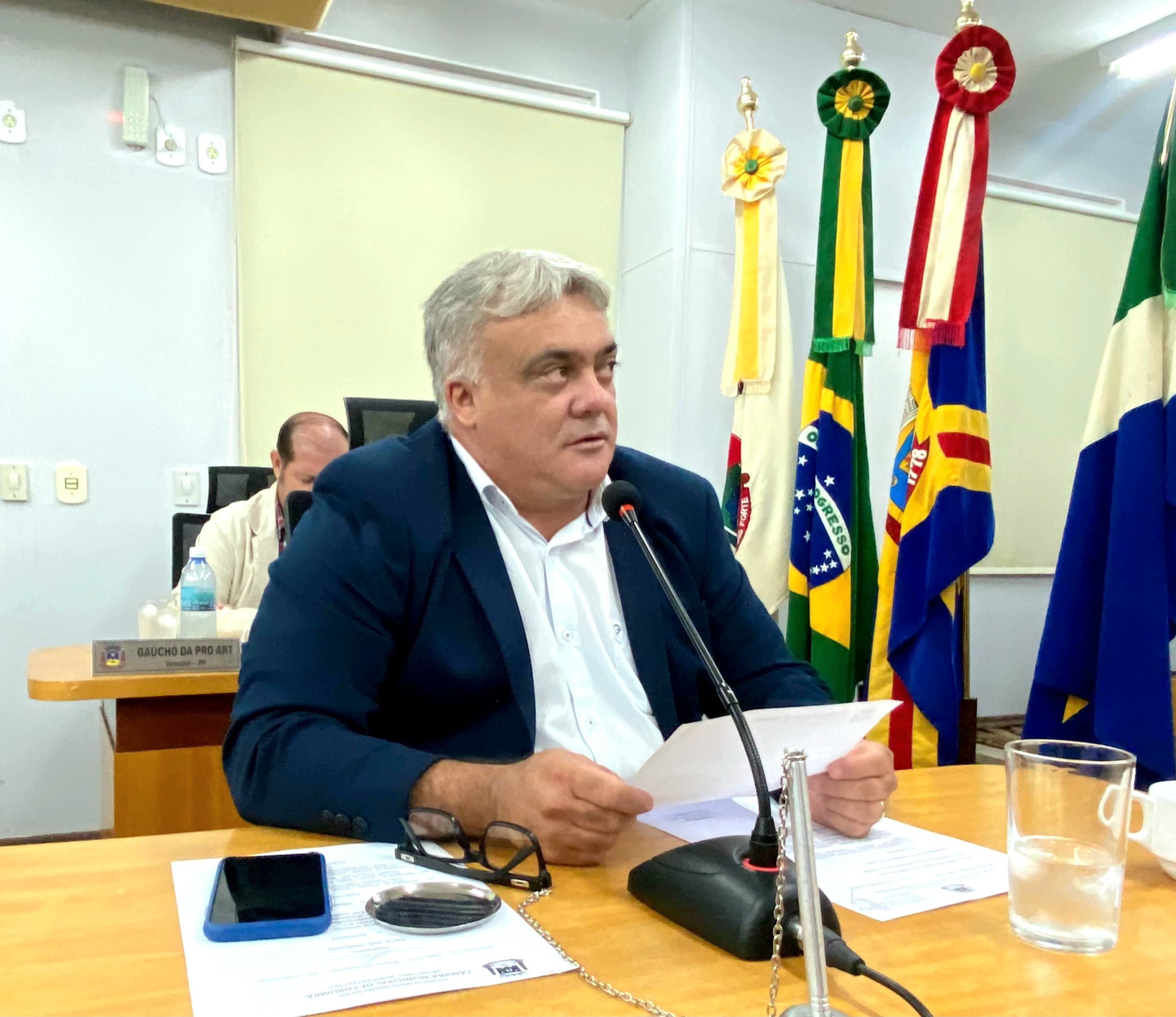 Vereador pede vistoria em galeria de água pluvial na área central da cidade