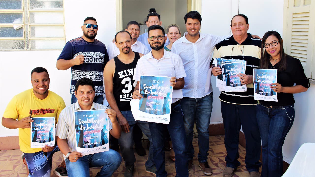 Festival de Banda Gospel da Juventude será dia 26 de agosto em Corumbá