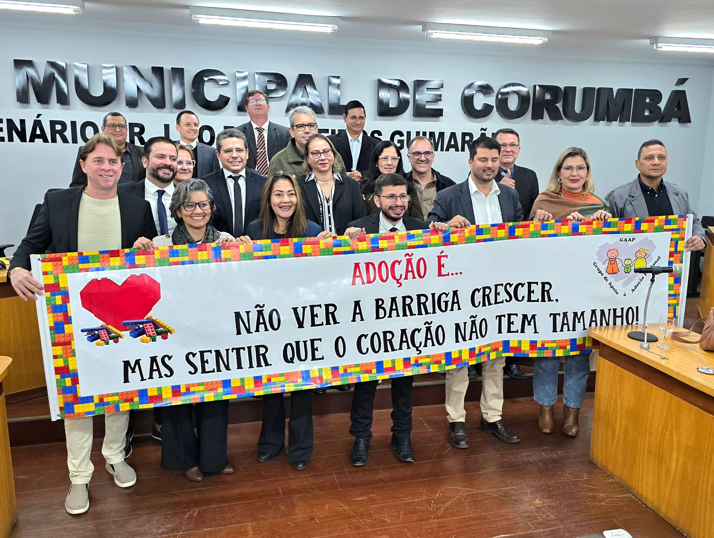 Sessão solene marca a Semana Municipal de Adoção e Acolhimento em Corumbá