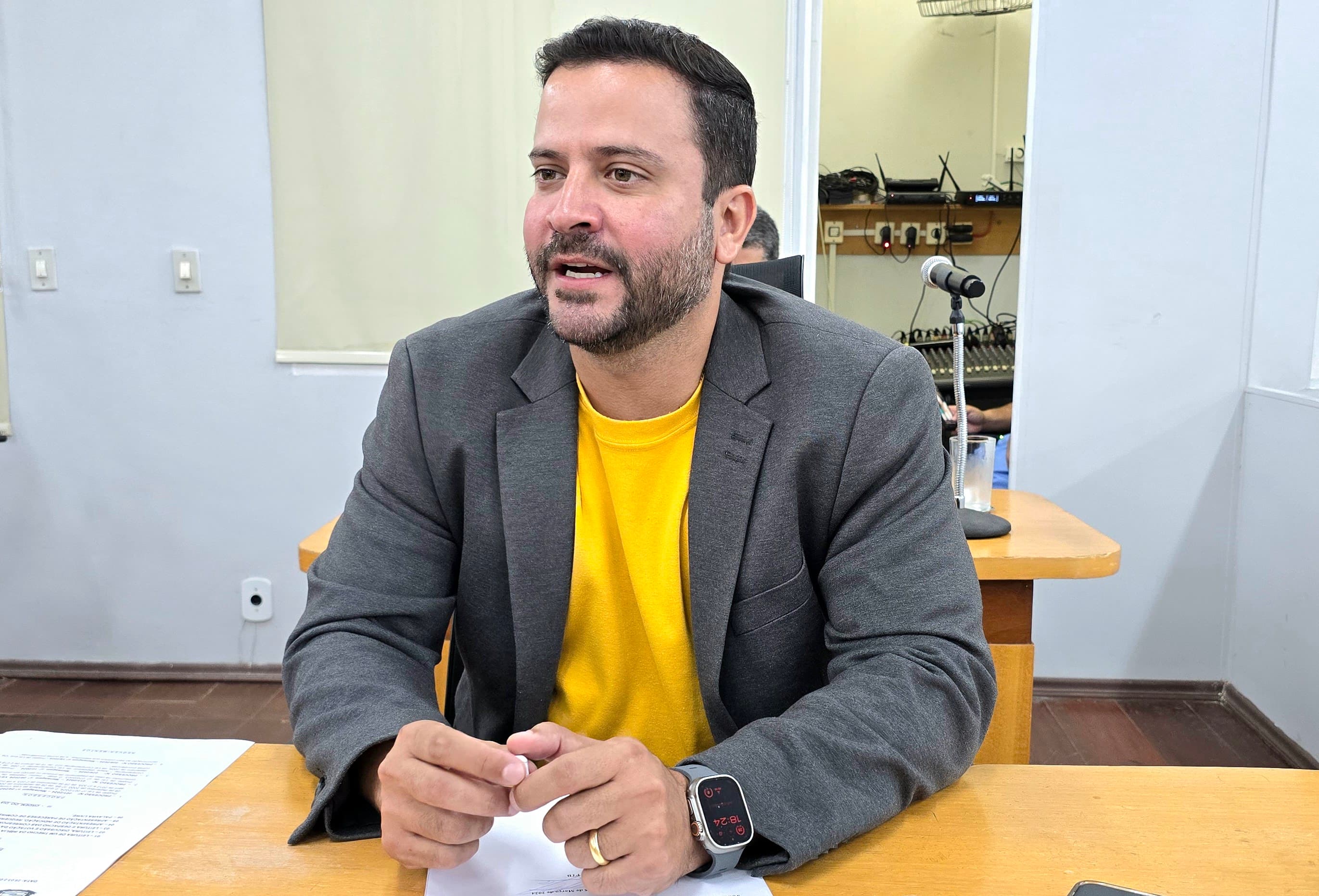 Vereador pede melhorias no sistema de iluminação pública no centro da cidade
