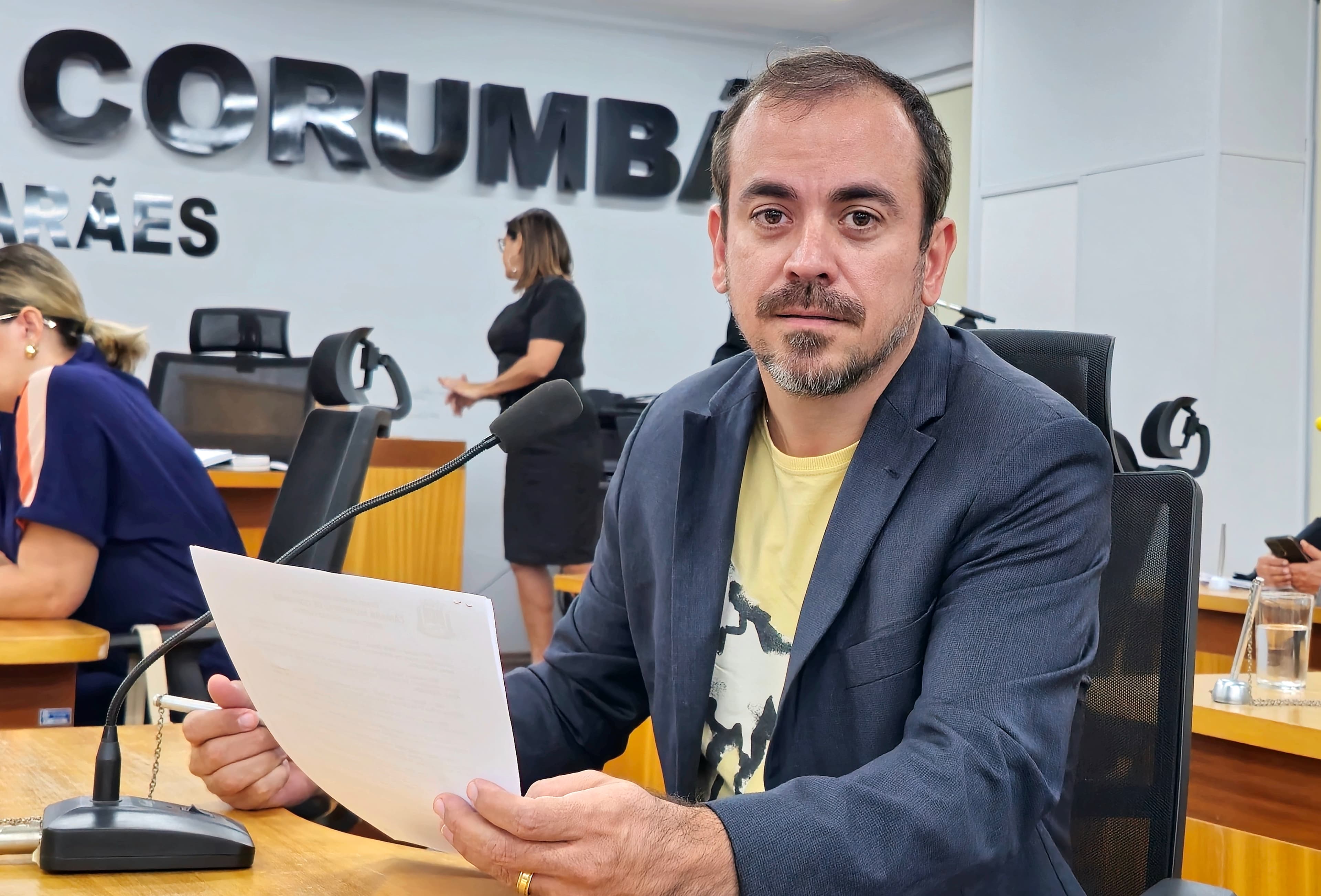 Na Câmara, vereador pede melhorias em via pública do Bairro Dom Bosco