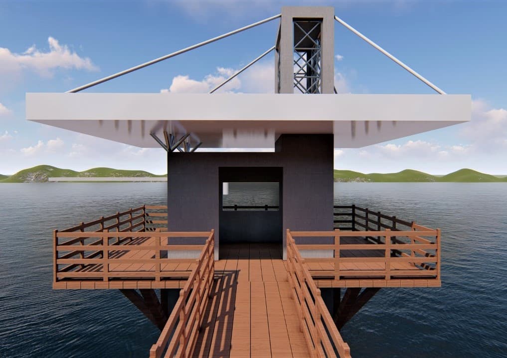 Vereador presenteia Município com projeto de mirante às margens do Rio Paraguai