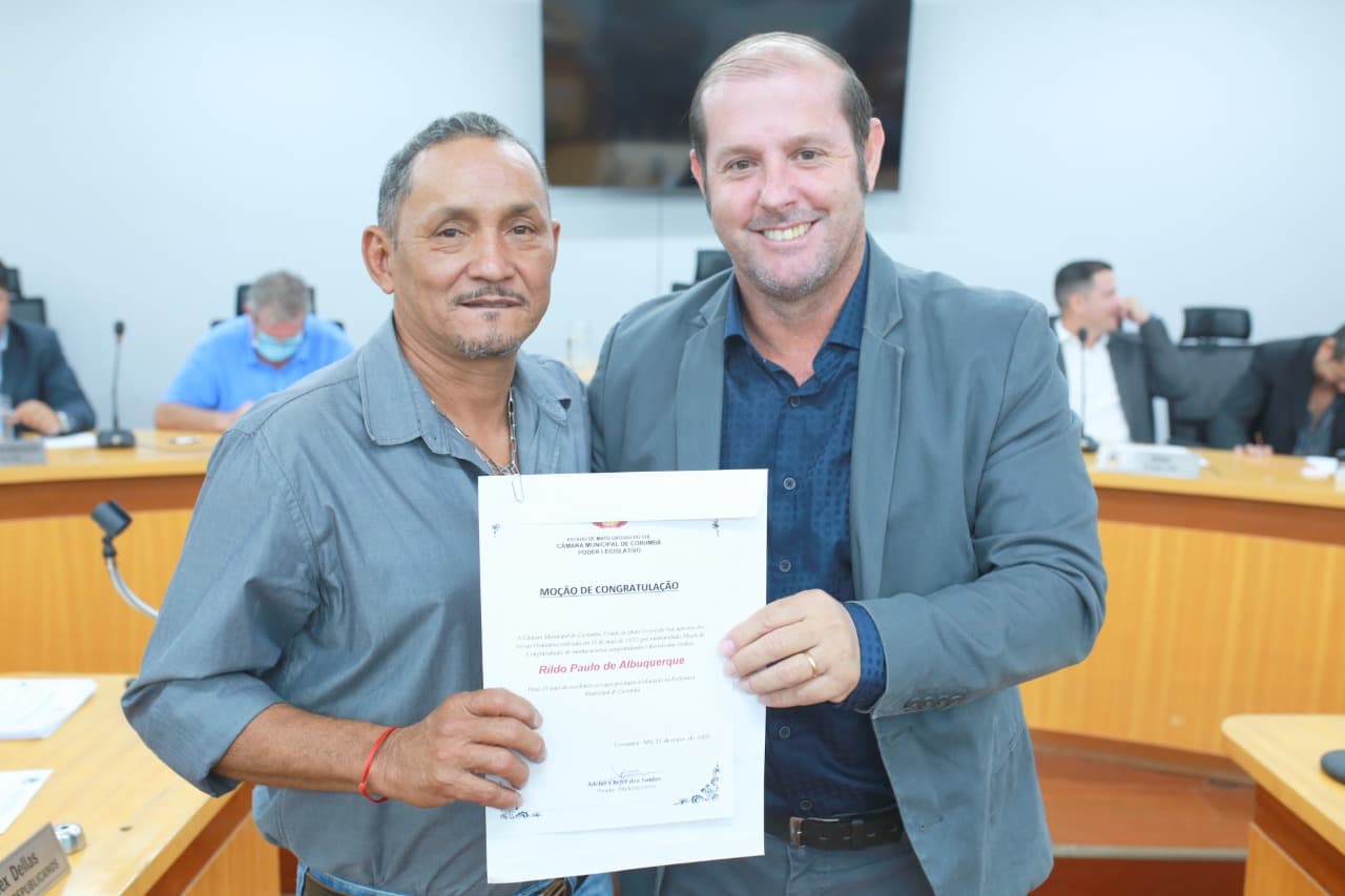 Na Câmara, vereador pede pavimentação da Rua 21 de Setembro, no Guaicurus