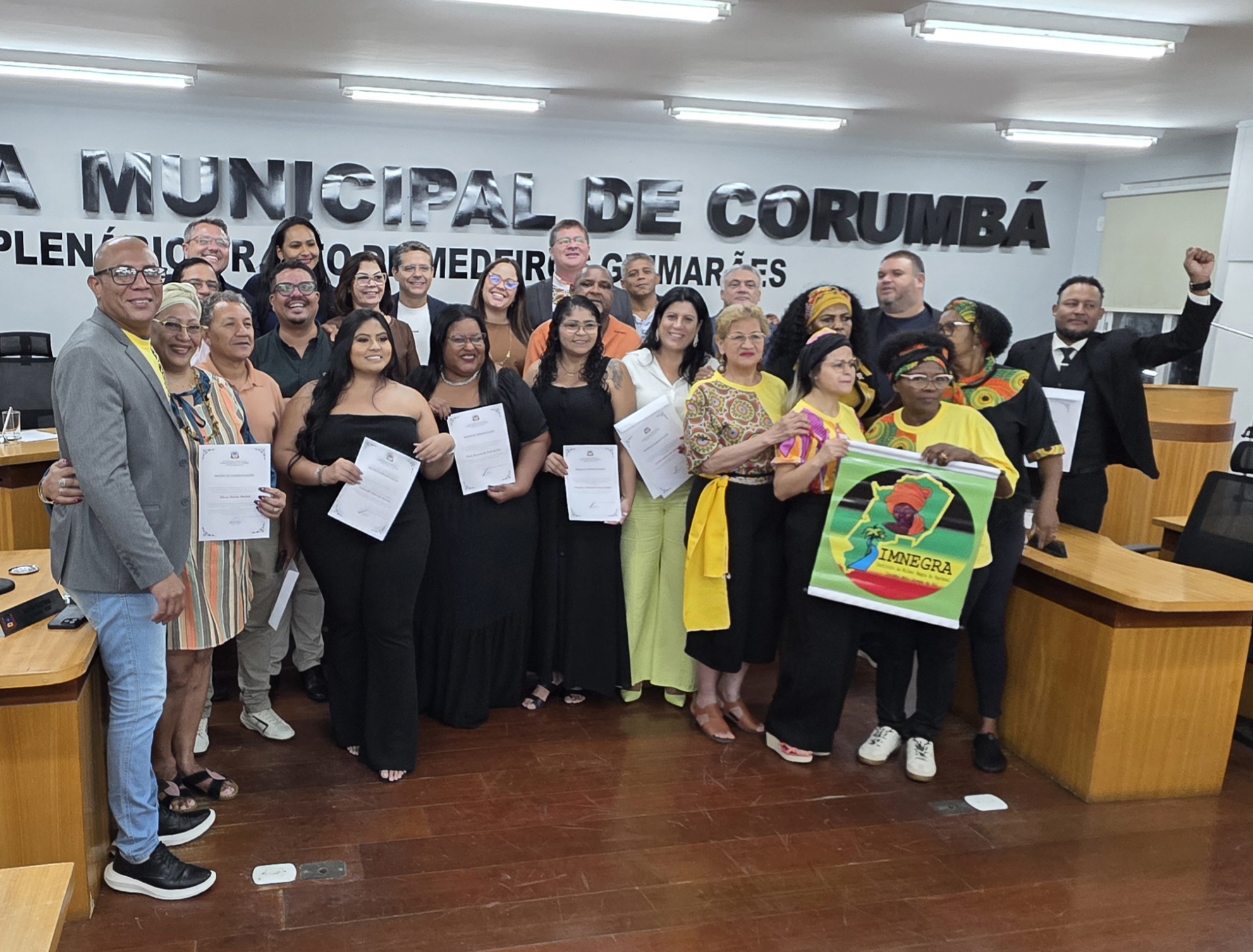 Dia da Consciência Negra é celebrada com homenagens em Corumbá