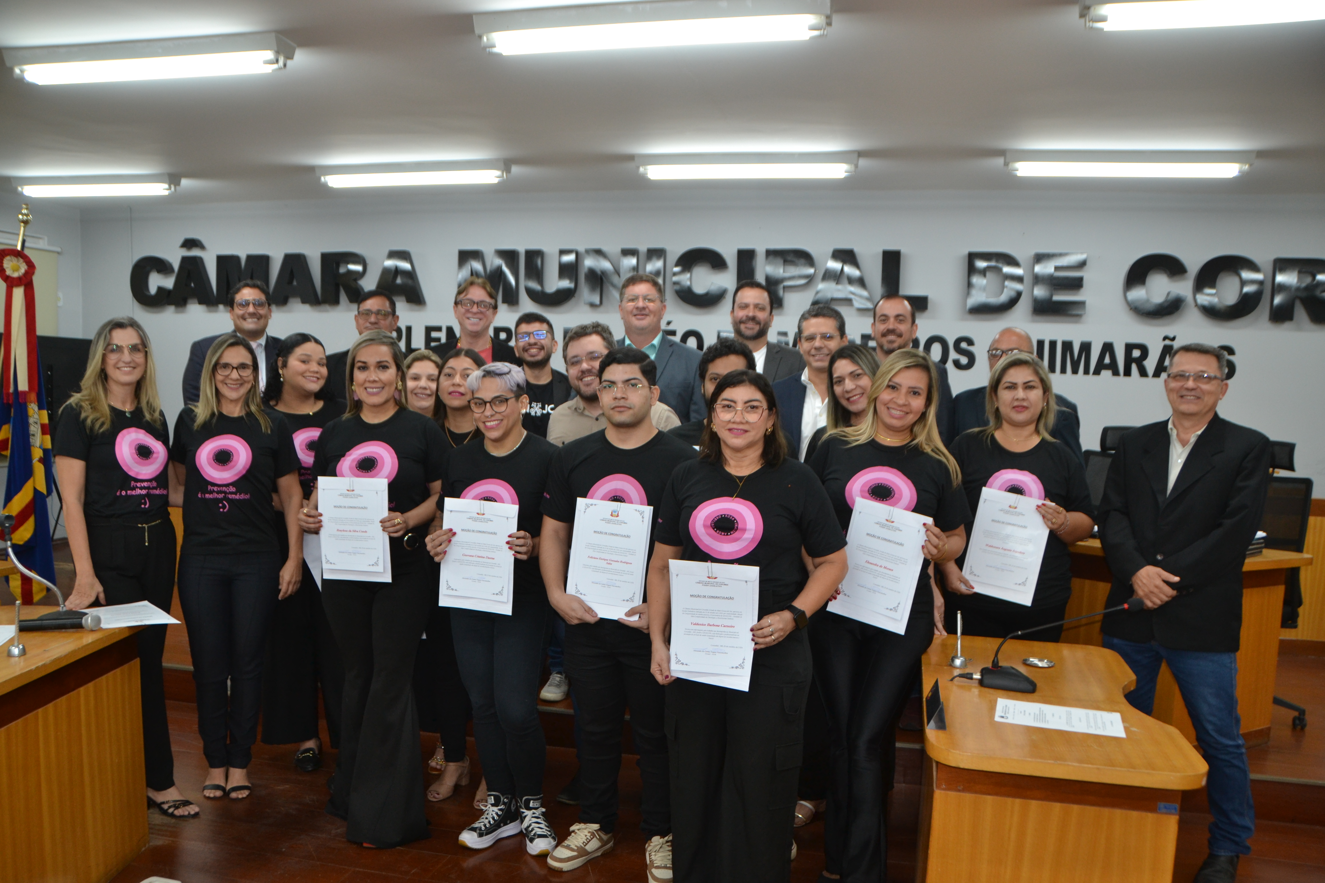 Câmara de Vereadores presta homenagens a profissionais da Oncologia